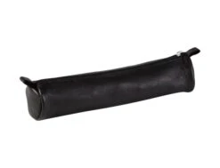 Clairefontaine - Trousse Petite Ronde - Cuir Noir
