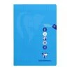 Clairefontaine Mimesys - Cahier Polypro De Travaux Pratiques (TP) - A4 (21x29,7 Cm) - 80 Pages - Grands Carreaux (Seyes)/uni - Disponible Dans Différentes Couleurs
