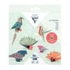 Clairefontaine KIT ORIGAMI, Pochette De 60 Feuilles 70g/m2 3 Formats - Décor Oiseaux - Assortis - Lot De 5