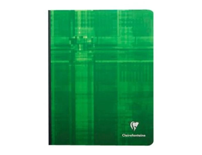 Clairefontaine - Cahier Broché 17 X 22 Cm - 192 Pages - Grands Carreaux (Seyes) - Disponible Dans Différentes Couleurs 2 Clairefontaine - Cahier Broché 17 X 22 Cm - 192 Pages - Grands Carreaux (Seyes) - Disponible Dans Différentes Couleurs – Image 2