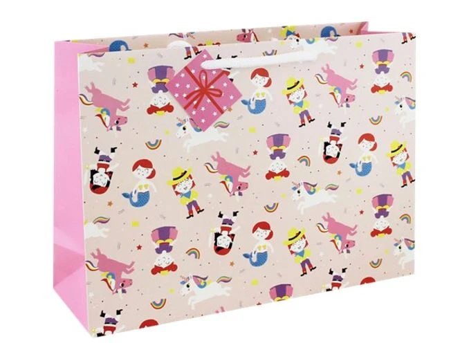 Clairefontaine Héros De Mon Enfance - Sac Cadeau - 37,3 Cm X 11,8 Cm X 27,5 Cm - Rose 1 Clairefontaine Héros De Mon Enfance - Sac Cadeau - 37,3 Cm X 11,8 Cm X 27,5 Cm - Rose