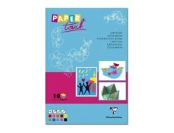 Clairefontaine Papertouch - Bloc Cartoline A4 - 10 Feuilles - 270 G/m² - Couleurs Assorties