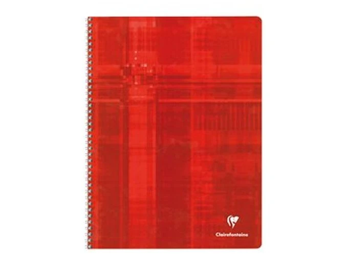 Clairefontaine - Cahier à Spirale 24 X 32 Cm - 180 Pages - Petits Carreaux (5x5 Mm) - Disponible Dans Différentes Couleurs 2 Clairefontaine - Cahier à Spirale 24 X 32 Cm - 180 Pages - Petits Carreaux (5x5 Mm) - Disponible Dans Différentes Couleurs – Image 2