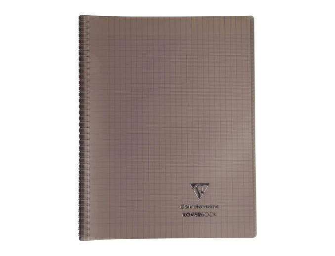 Clairefontaine Koverbook - Cahier Polypro Spiralé 24 X 32 Cm - 160 Pages - Grands Carreaux (Seyes) - Disponible Dans Différentes Couleurs 2 Clairefontaine Koverbook - Cahier Polypro Spiralé 24 X 32 Cm - 160 Pages - Grands Carreaux (Seyes) - Disponible Dans Différentes Couleurs – Image 2