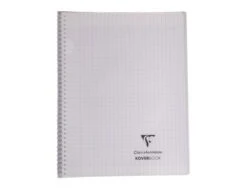 Clairefontaine Koverbook - Cahier Polypro Spiralé 24 X 32 Cm - 160 Pages - Grands Carreaux (Seyes) - Disponible Dans Différentes Couleurs 11 Clairefontaine Koverbook - Cahier Polypro Spiralé 24 X 32 Cm - 160 Pages - Grands Carreaux (Seyes) - Disponible Dans Différentes Couleurs -Clairefontaine e1b31042 be5c 438a 9d52 50b1554765fd 451b