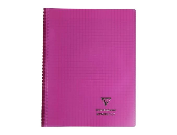 Clairefontaine Koverbook - Cahier Polypro Spiralé 24 X 32 Cm - 160 Pages - Grands Carreaux (Seyes) - Disponible Dans Différentes Couleurs 6 Clairefontaine Koverbook - Cahier Polypro Spiralé 24 X 32 Cm - 160 Pages - Grands Carreaux (Seyes) - Disponible Dans Différentes Couleurs – Image 6