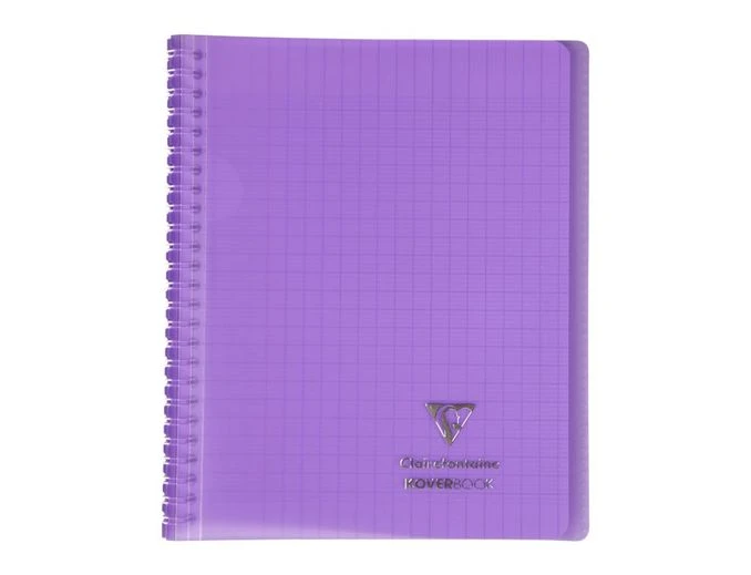 Clairefontaine Koverbook - Cahier Polypro Spiralé - 17 X 22 Cm - 160 Pages - Grands Carreaux (Seyes) - Disponible Dans Différentes Couleurs 7 Clairefontaine Koverbook - Cahier Polypro Spiralé - 17 X 22 Cm - 160 Pages - Grands Carreaux (Seyes) - Disponible Dans Différentes Couleurs – Image 7