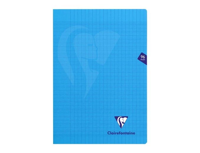 Clairefontaine Mimesys - Cahier Polypro A4 (21x29,7 Cm) - 96 Pages - Grands Carreaux (Seyes) - Disponible Dans Différentes Couleurs 1 Clairefontaine Mimesys - Cahier Polypro A4 (21x29,7 Cm) - 96 Pages - Grands Carreaux (Seyes) - Disponible Dans Différentes Couleurs