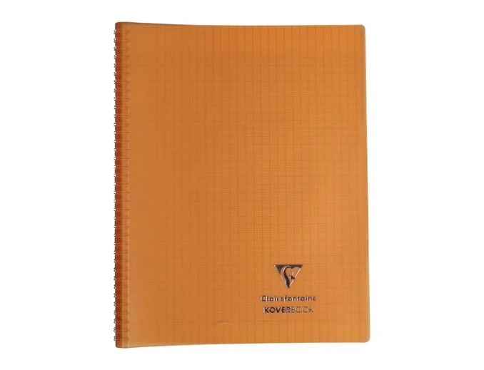 Clairefontaine Koverbook - Cahier Polypro Spiralé 24 X 32 Cm - 160 Pages - Grands Carreaux (Seyes) - Disponible Dans Différentes Couleurs 5 Clairefontaine Koverbook - Cahier Polypro Spiralé 24 X 32 Cm - 160 Pages - Grands Carreaux (Seyes) - Disponible Dans Différentes Couleurs – Image 5