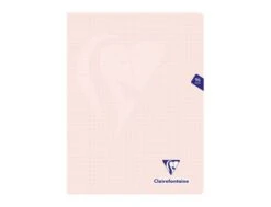 Clairefontaine Mimesys Pastel - Cahier Polypro 24 X 32 Cm - 96 Pages - Grands Carreaux (Seyes) - Disponible Dans Différentes Couleurs -Clairefontaine eeae4233 7d45 469e 8e76 e1944b253bd6 d566