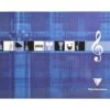 Clairefontaine - Cahier De Musique Spiralé A4 (21x29,7 Cm) - Format à L'italienne - 50 Pages